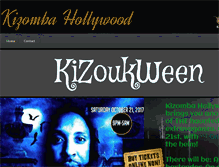 Tablet Screenshot of kizombahollywood.com